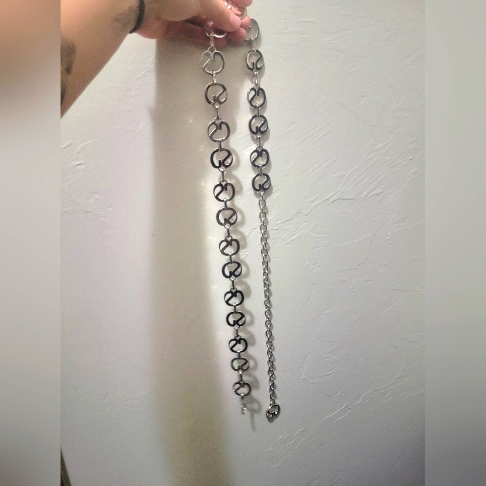 ST JOHNS SILVER CHAIN BELT